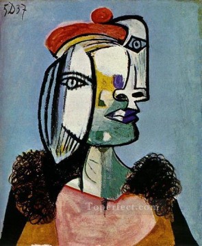 パブロ・ピカソ Painting - 女性の肖像 1 1937 パブロ・ピカソ